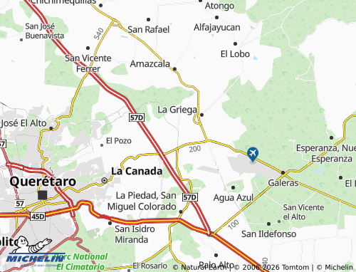 Mapa MICHELIN Ejido Jesús María Dos - ViaMichelin