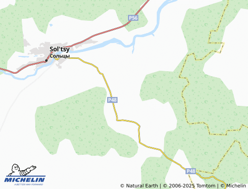 MICHELIN Shapkovo map - ViaMichelin