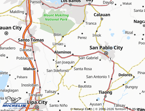 MICHELIN Barangay 4 map - ViaMichelin