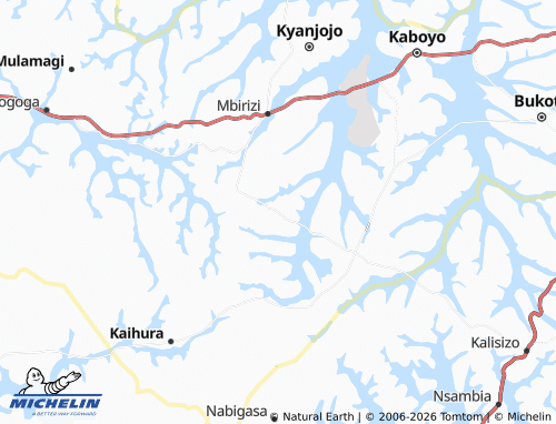 MICHELIN Bulasana map - ViaMichelin