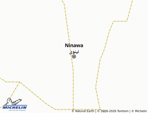 Kaart MICHELIN Ninawa - ViaMichelin