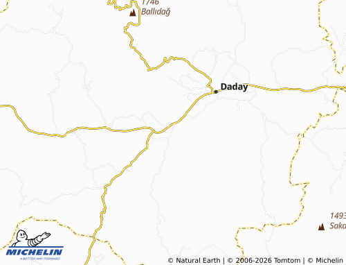 Mappa MICHELIN Bolatlar - ViaMichelin