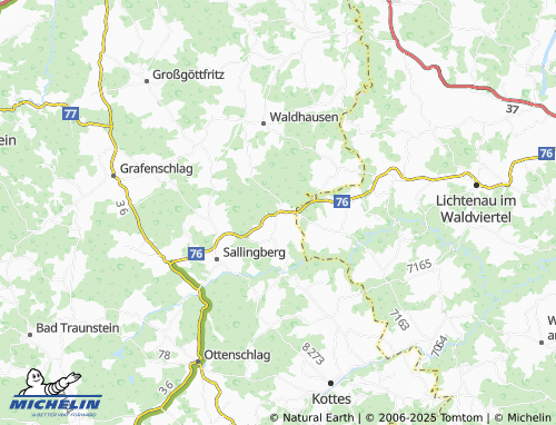 MICHELIN-Landkarte Grainbrunn - ViaMichelin