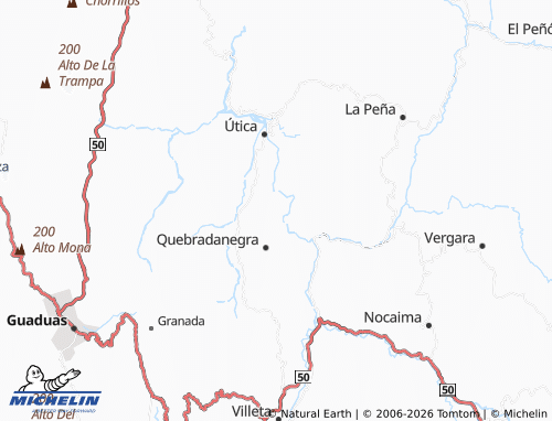 Mapa MICHELIN Santa Bárbara - ViaMichelin