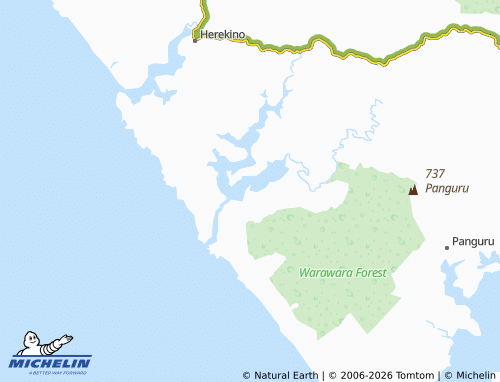 Mapa MICHELIN Pawarenga - ViaMichelin