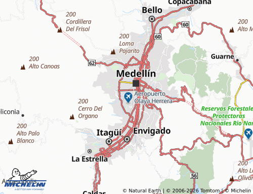 Kaart MICHELIN Granada - ViaMichelin