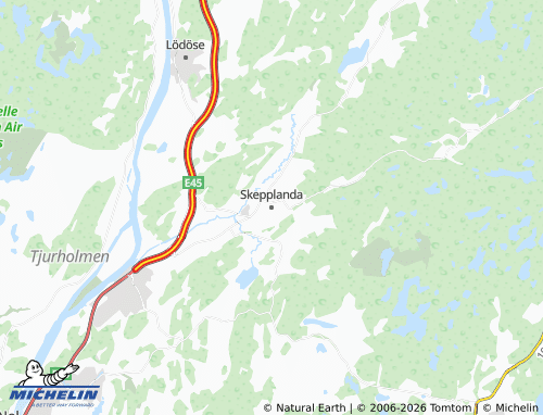 Carte MICHELIN Skepplanda - ViaMichelin