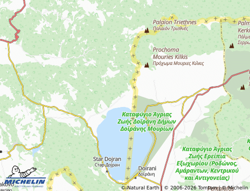 MICHELIN Nikolikj map - ViaMichelin