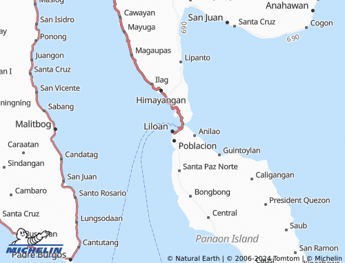 MICHELIN Liloan map - ViaMichelin