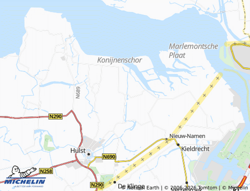 Mappa MICHELIN Graauw - ViaMichelin