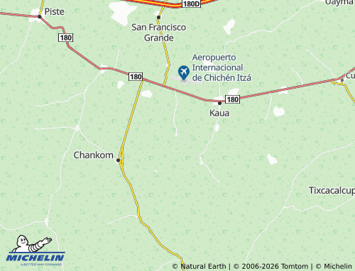 Mapa MICHELIN Tzucmuc - ViaMichelin