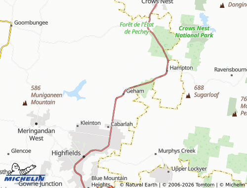 Mapa MICHELIN Geham - ViaMichelin