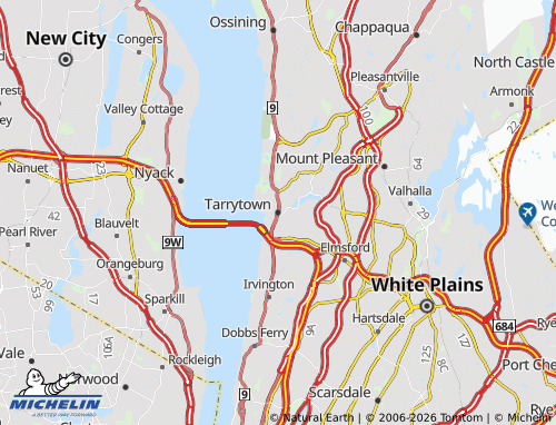 Mapa MICHELIN Tarrytown - ViaMichelin