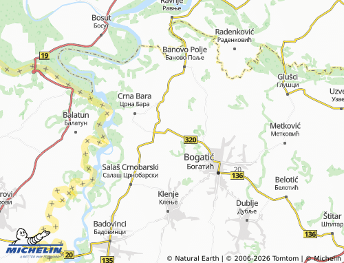Carte MICHELIN Sovljak - ViaMichelin