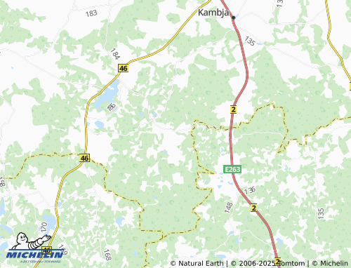 MICHELIN Kammeri map - ViaMichelin