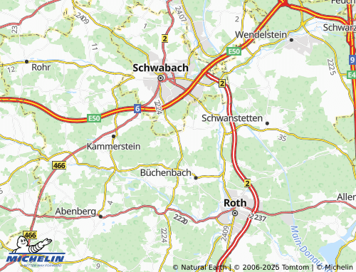 MICHELIN-Landkarte Ottersdorf - ViaMichelin