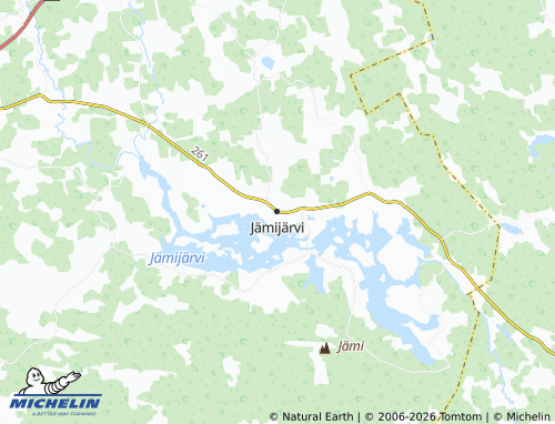 MICHELIN-Landkarte Jämijärvi - ViaMichelin