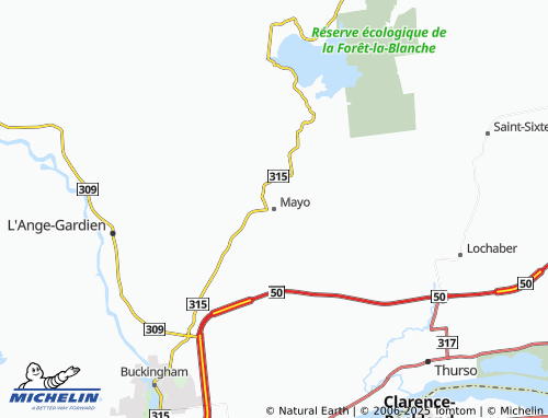 MICHELIN Mayo map - ViaMichelin