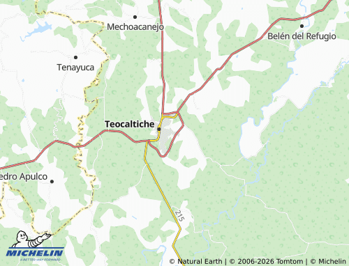 Mappa MICHELIN Ctm Los Órganos - ViaMichelin