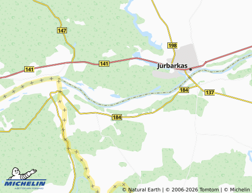 Mappa MICHELIN Kalnėnai - ViaMichelin