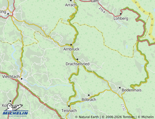 Mapa MICHELIN Drachselsried - ViaMichelin