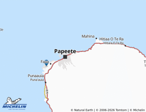 Mappa MICHELIN Pirae - ViaMichelin