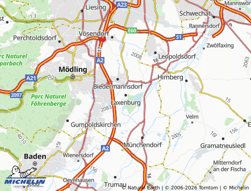 Mappa MICHELIN Laxenburg - ViaMichelin