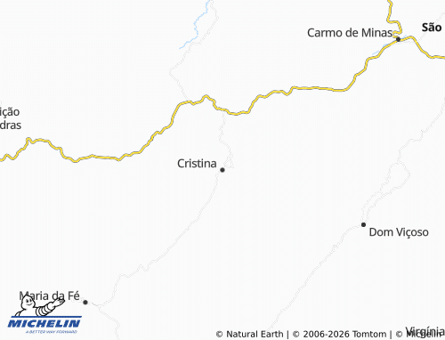 MICHELIN Cristina map - ViaMichelin