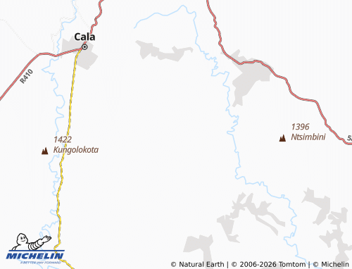 MICHELIN-Landkarte Mntuntloni - ViaMichelin