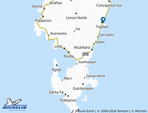 MICHELIN Tuguis map - ViaMichelin