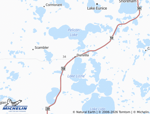 Mapa MICHELIN Dunvilla - ViaMichelin