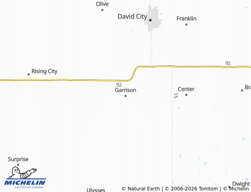 Carte MICHELIN Garrison - ViaMichelin