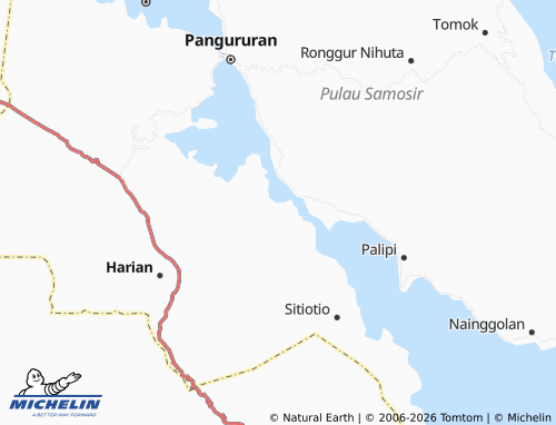 MICHELIN Dolok Raja map - ViaMichelin