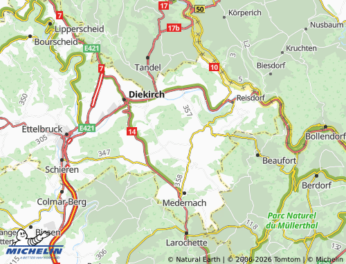 Mapa MICHELIN Moserhof - ViaMichelin