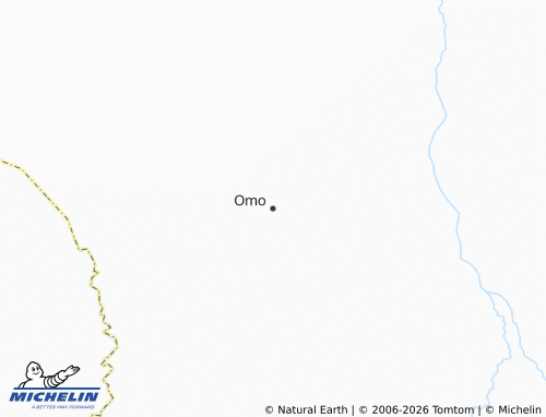 MICHELIN Omo map - ViaMichelin