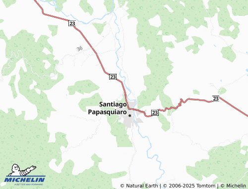 MICHELIN San Diego de Tenzaens map - ViaMichelin