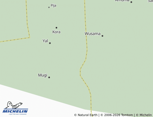 MICHELIN Yaba map - ViaMichelin