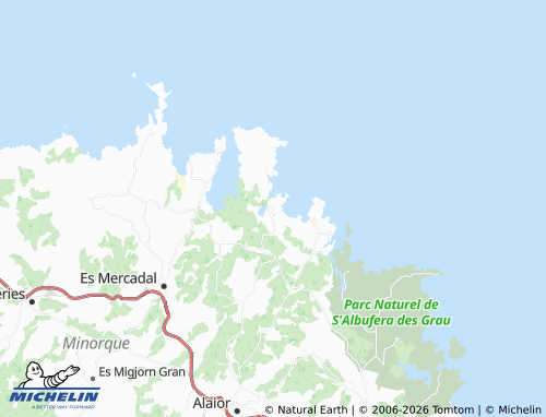 MICHELIN Son Parc map - ViaMichelin