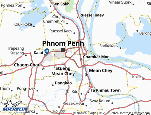 Mappa MICHELIN Tuol Svay Prey Muoy - ViaMichelin