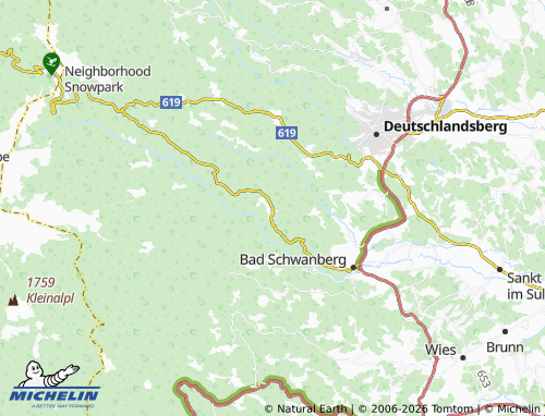 MICHELIN-Landkarte Gressenberg - ViaMichelin