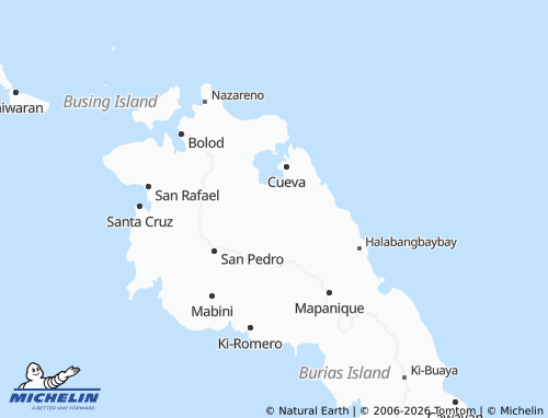 MICHELIN Dangcalan map - ViaMichelin