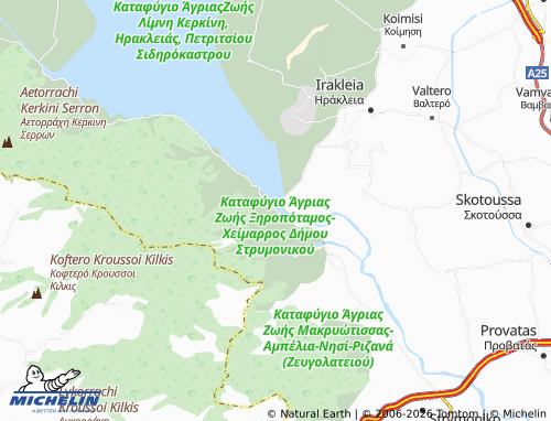 MICHELIN Lithotopos map - ViaMichelin