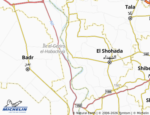 Mapa MICHELIN Danasour - ViaMichelin