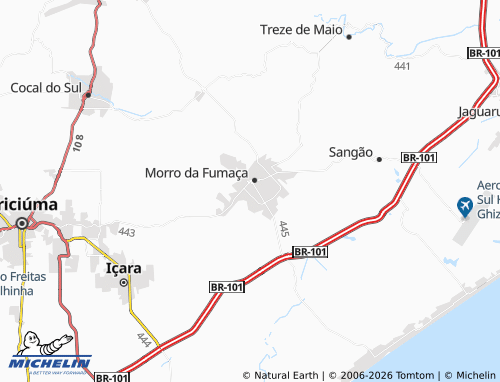 Mappa MICHELIN Monte Verde - ViaMichelin