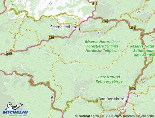 Carte MICHELIN Jagdhaus - ViaMichelin