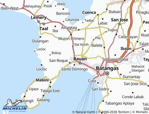 MICHELIN Sambat map - ViaMichelin
