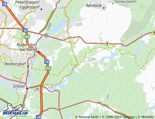MICHELIN Möllensee map - ViaMichelin