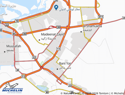 Carte MICHELIN al-Shawamikh - ViaMichelin