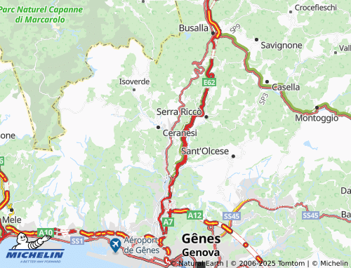 Mapa MICHELIN Pontedecimo Sottobricco - ViaMichelin