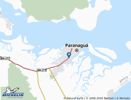 Mappa MICHELIN Porto dos Padres - ViaMichelin